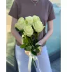 Белые розы Эквадор 5 шт 1