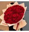 Красные розы Эквадор 101 шт