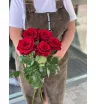 Красные розы Эквадор 5 шт