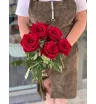 Красные розы Эквадор 5 шт 1