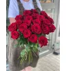 Красные розы Эквадор 21 шт