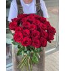 Красные розы 25 шт