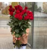 Розы 100 см 25 шт (под заказ от 2-х часов, уточняйте у менеджера)