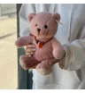 Мишка с бусами 1