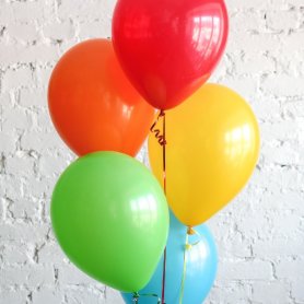 5 гелиевых шаров от интернет-магазина «Цветочный театр» в Набережных Челнах