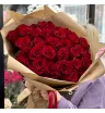 Букет в крафте «35 роз» Эквадор