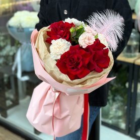 Букет «Спасибо» от интернет-магазина «Цветочный театр» в Набережных Челнах