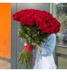 Букет 101 роза 90см 