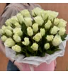 Коробка белых роз &laquo;L&raquo; 51шт 1